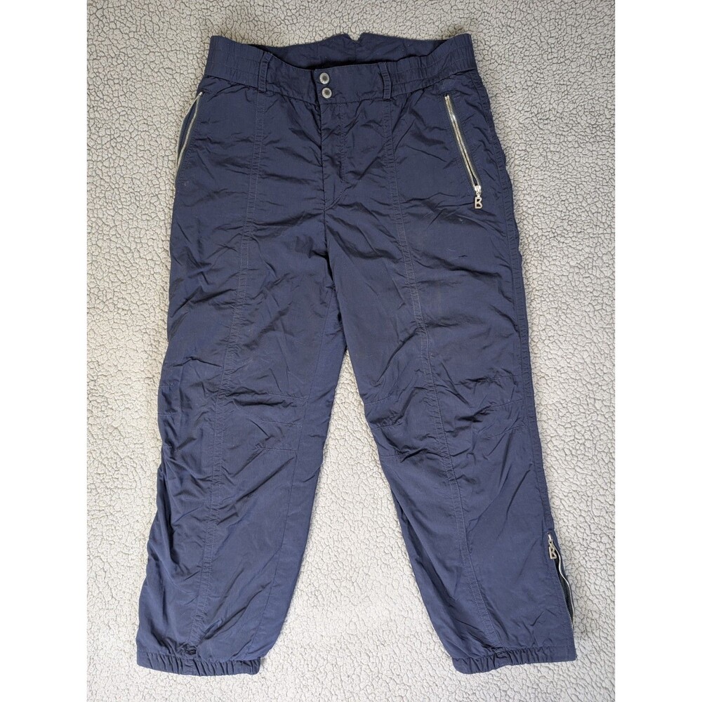 Vintage Bogner Ski Pants Blue Men's 38R RN-54193 Snow Board Winter Sports Ski